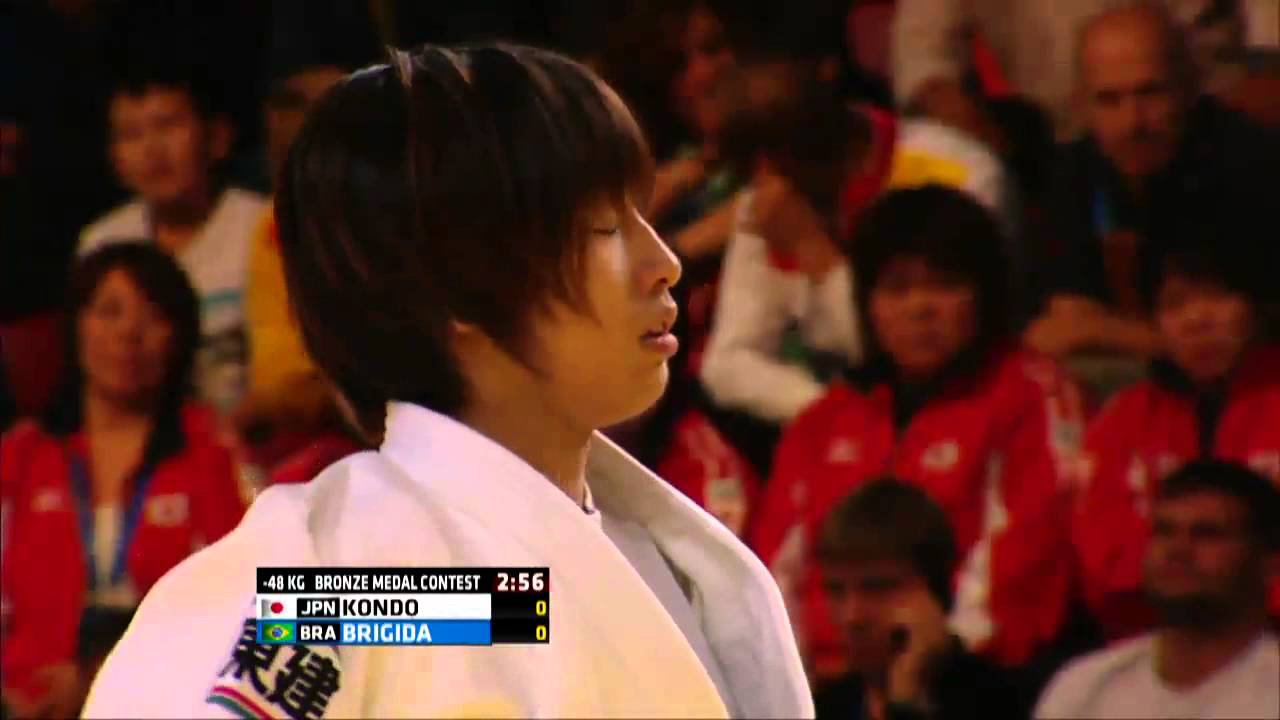 Ami Kondo vs Nathalia Brigada World Judo Championships 2015 - Astana