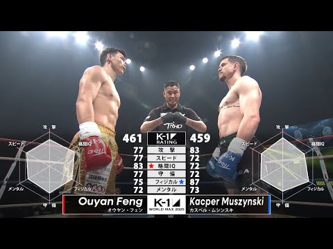 Ouyan Feng vs. Kacper Muszynski | FULL FIGHT | K-1 World MAX 2025 -70kg World Championship backdrop