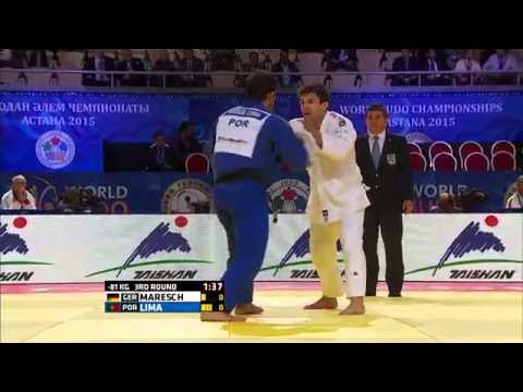 Sven Maresh vs Diego Lima World Judo Championships 2015 - Astana background