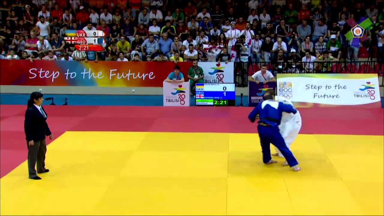 Onise Saneblidze vs Oleksii Babenko European Youth Olympic Festival Tbilisi 2015