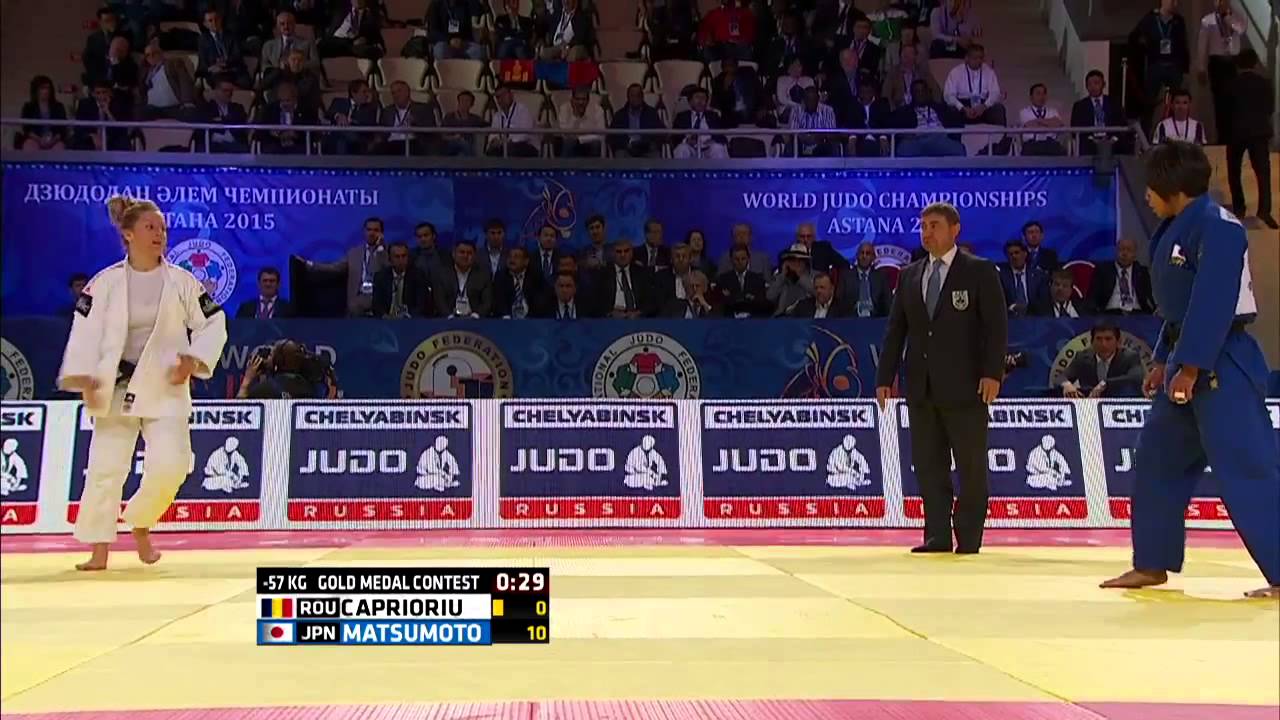 Kaori Matsumoto vs Corina Caprioriu World Judo Championships 2015