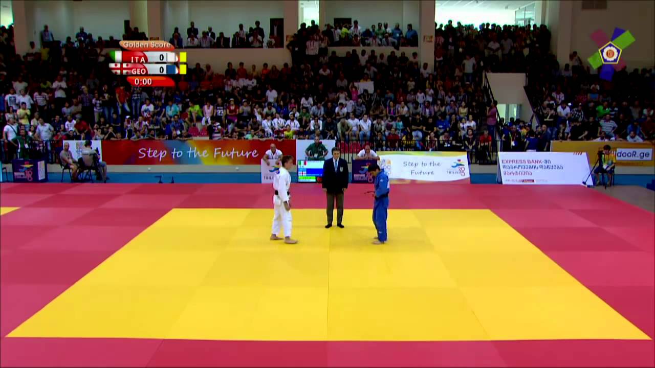 Giovanni Esposito vs Bagrat Niniashvili European Youth Olympic Festival Tbilisi 2015 background