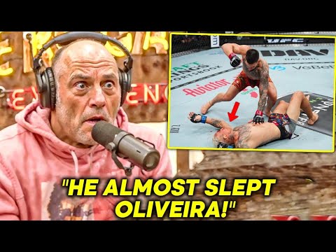Joe Rogan Reacts to Ilia Topuria vs Charles Oliveira ‘That Was a Statement Fight!’