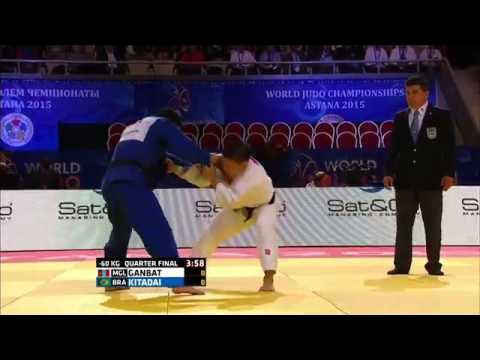 Boldbaatar Ganbat vs Felipe Kitadai World Judo Championships 2015 - Astana background