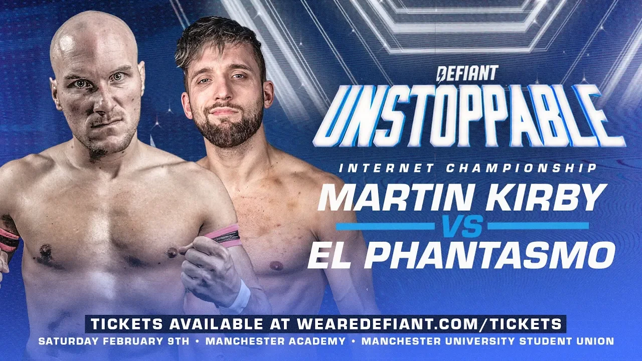 Martin Kirby Vs. El Phantasmo Set For Unstoppable
