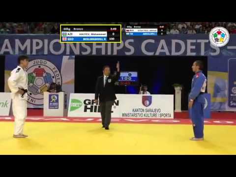 Robinzon Beglarishvili vs Mahammad Hajiyev World Championship Cadets 2015