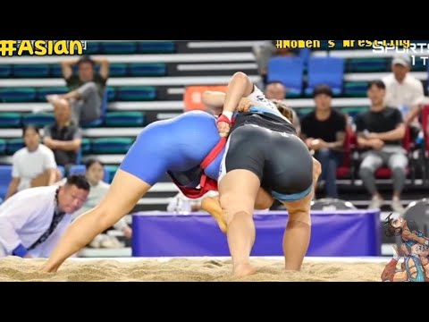 Asian Physical Wrestling #womenswrestling 