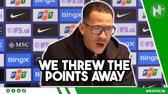 I WON'T throw players UNDER the BUS | Liam Rosenior | Chelsea 1-1 Burnley