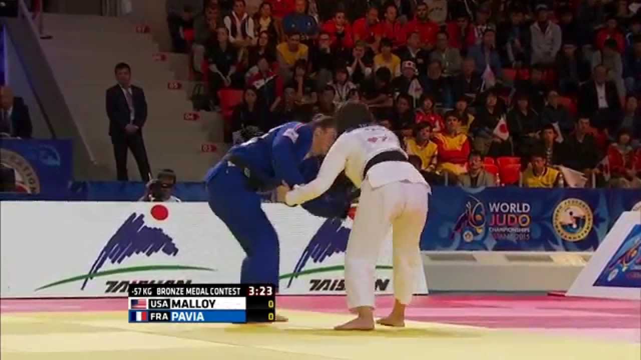 Automne Pavia vs Marti Malloy World Judo Championships 2015 - Astana background