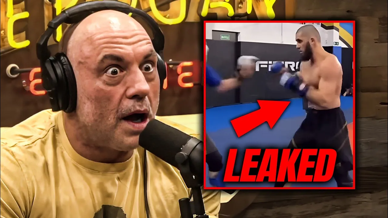 Joe Rogan REACTS to Islam Makhachev’s LEAKED Footage Ahead of Ilia Topuria