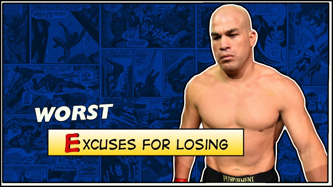 Worst Excuses for Losing an MMA Fight background