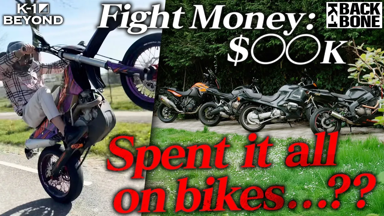 【K-1 BEYOND】Thian Tarzan Documentary Spent it all on bikes…??