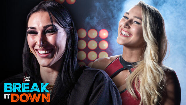 Rhea Ripley’s transformation from blonde rookie to The Eradicator: WWE Break It Down backdrop