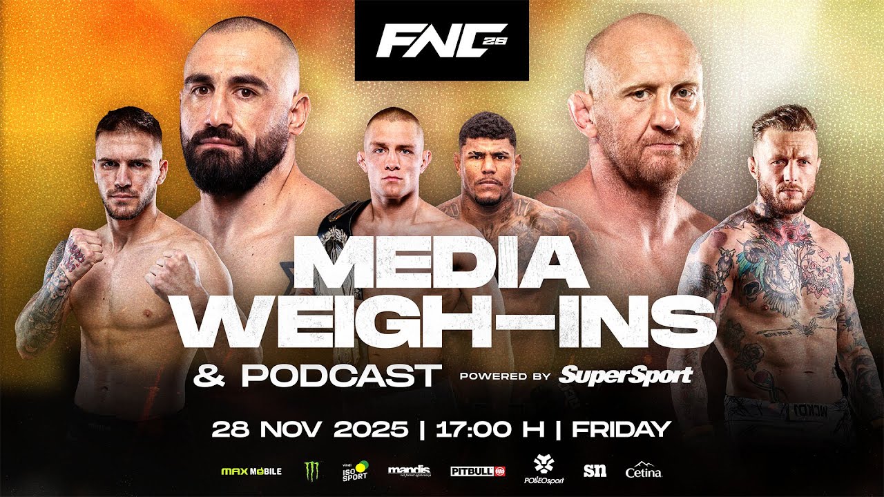 [LIVE] FNC 25 powered by Supersport | MEDIA WEIGH INS & PODCAST | Varaždin