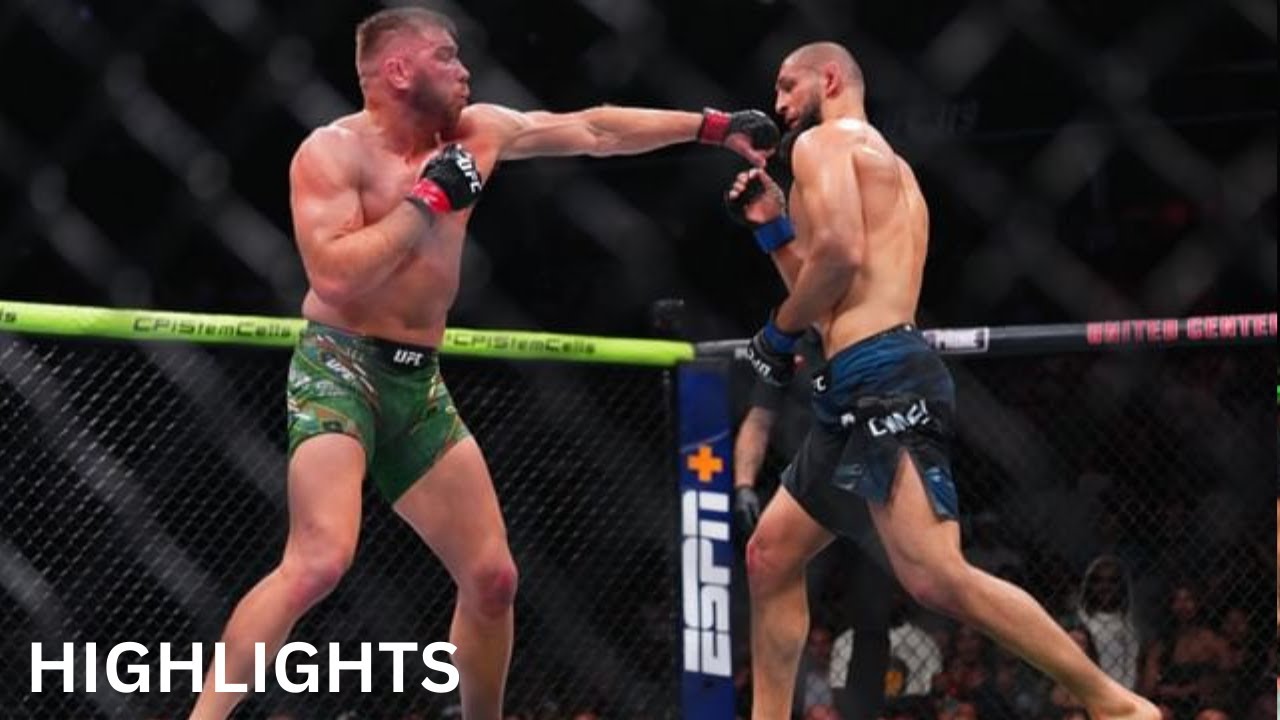 “Khamzat Chimaev vs Dricus du Plessis – UFC 319 Full Fight Highlights”