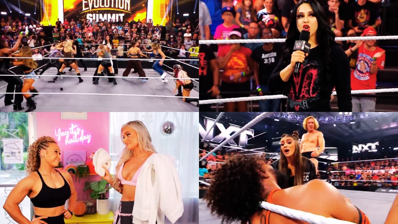 WWE NXT 07/08/25 Results- Stephanie Returns, Brawl Breaks Out, Grace-Monroe Friends? Evolution Hype