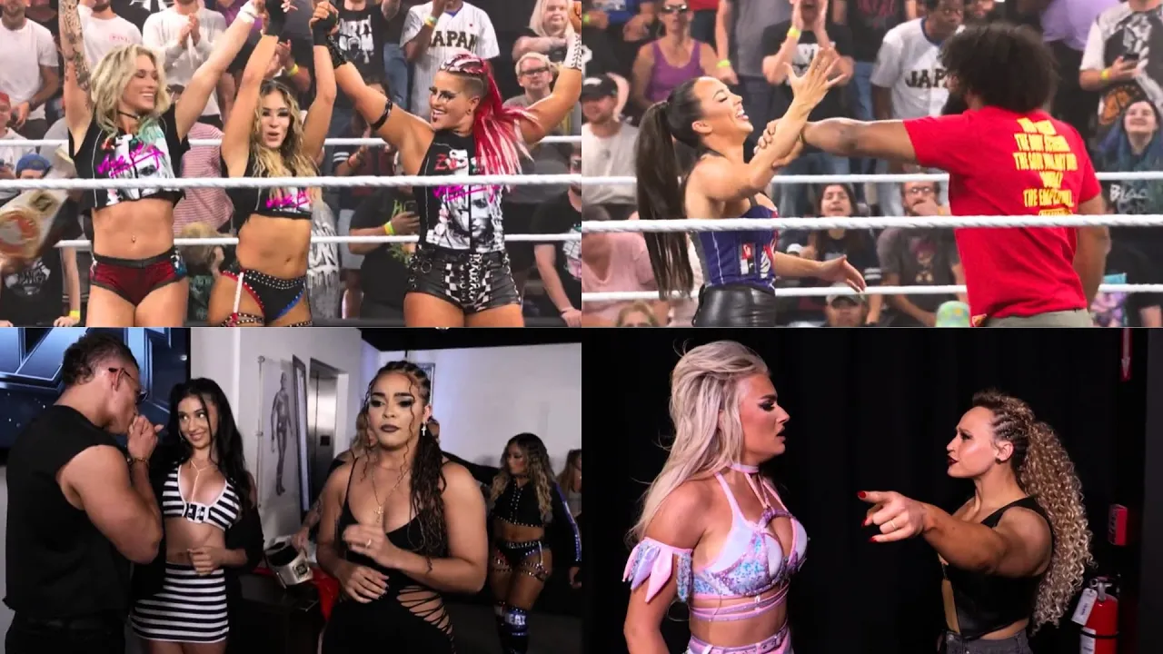WWE NXT 08/26/25 Results- Kelani Shocks, Ruca-Zaria-Lola Win, Chelsea-Ethan Attacks, Blindfold Match backdrop