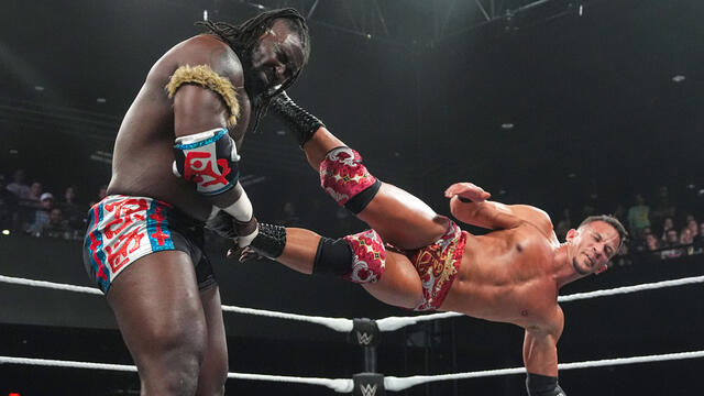 Oba Femi vs. Ricky Saints | NXT Championship Match: NXT No Mercy 2025 highlights background