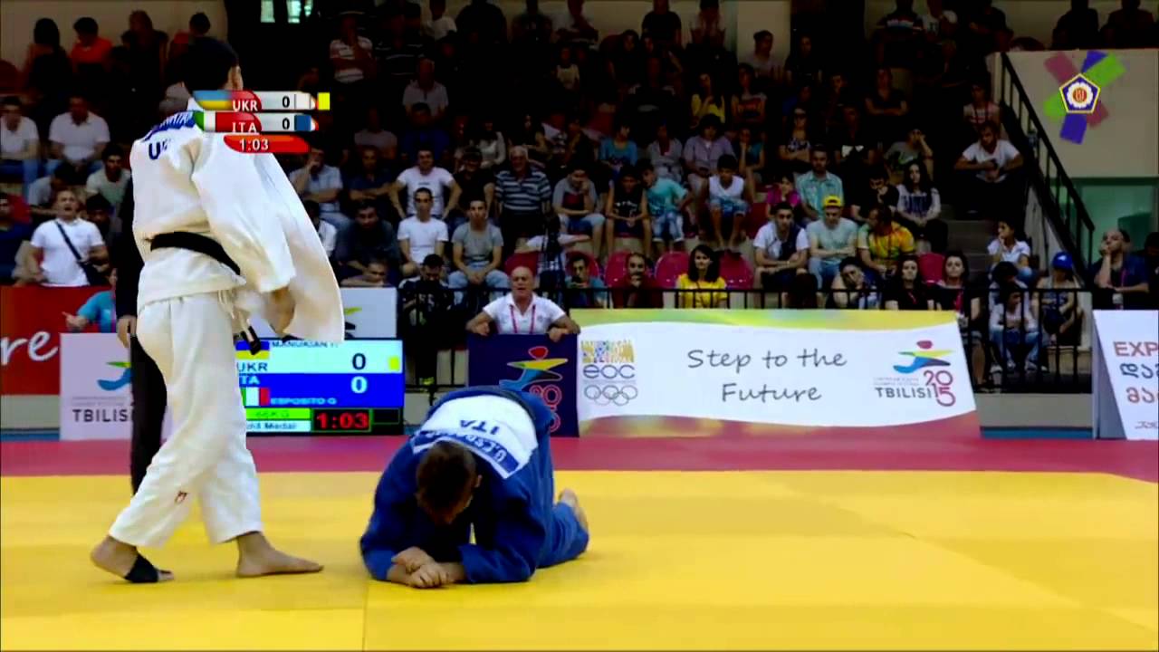 Giovanni Esposito vs Gievorg Manukian European Youth Olympic Festival Tbilisi 2015