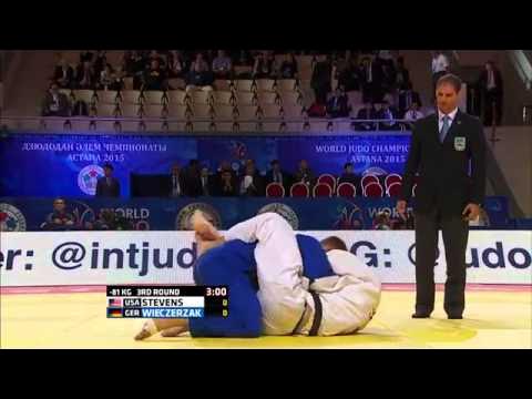 Alexander Weiczerzak vs Travis Stevens World Judo Championships 2015 background