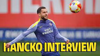 Dávid Hancko interview before Atlético de Madrid-Espanyol in #LaPreguntaMahou