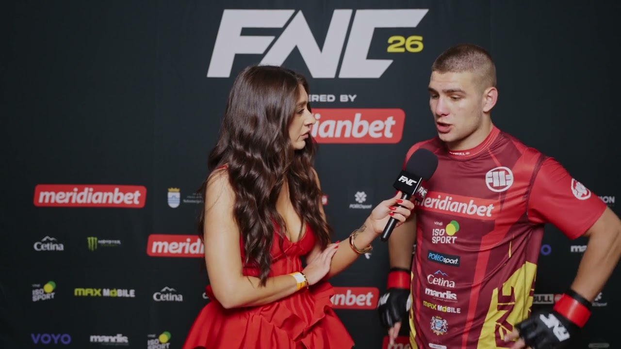 STEFAN DOBRIJEVIĆ | POST FIGHT INTERVIEW | FNC 26 Powered by Meridian | Podgorica