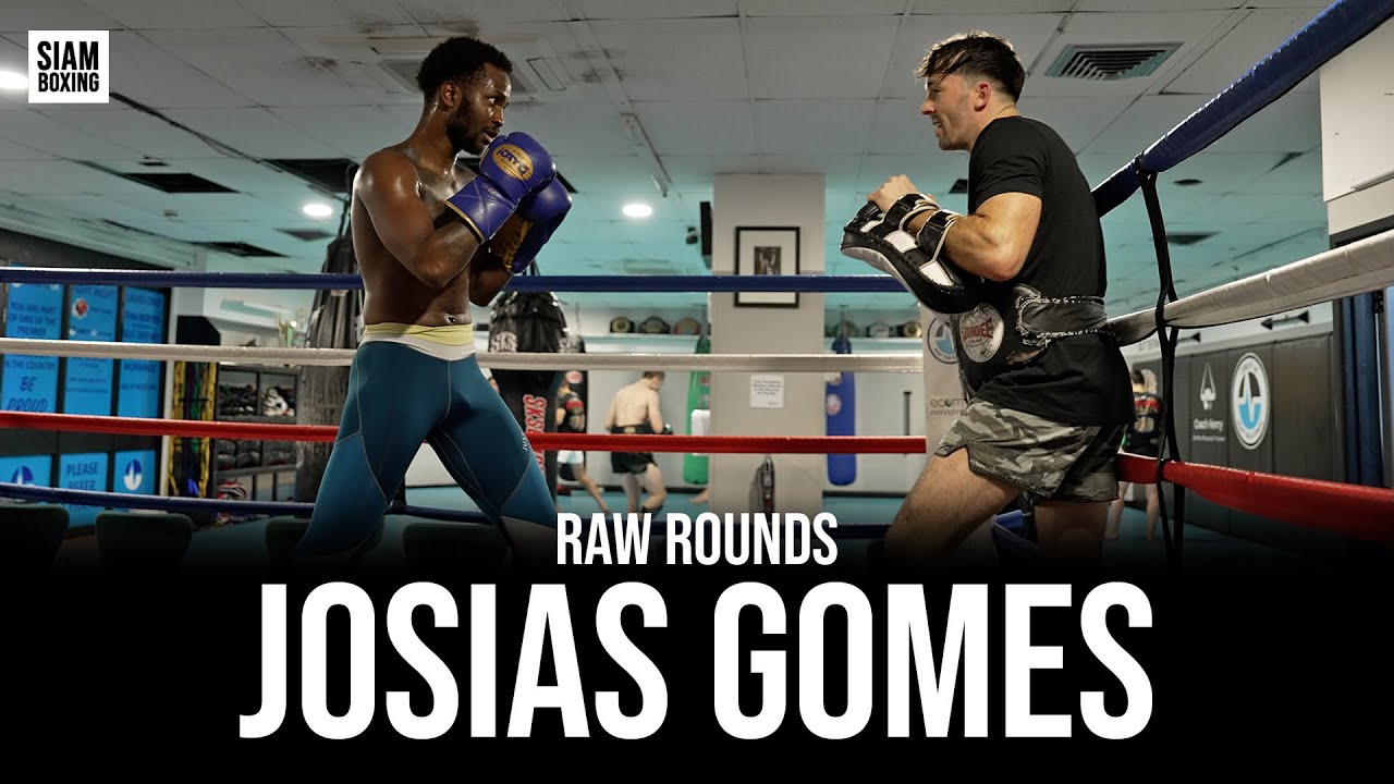 Raw Rounds: Josias Gomes Muay Thai Pad Work | Siam Boxing