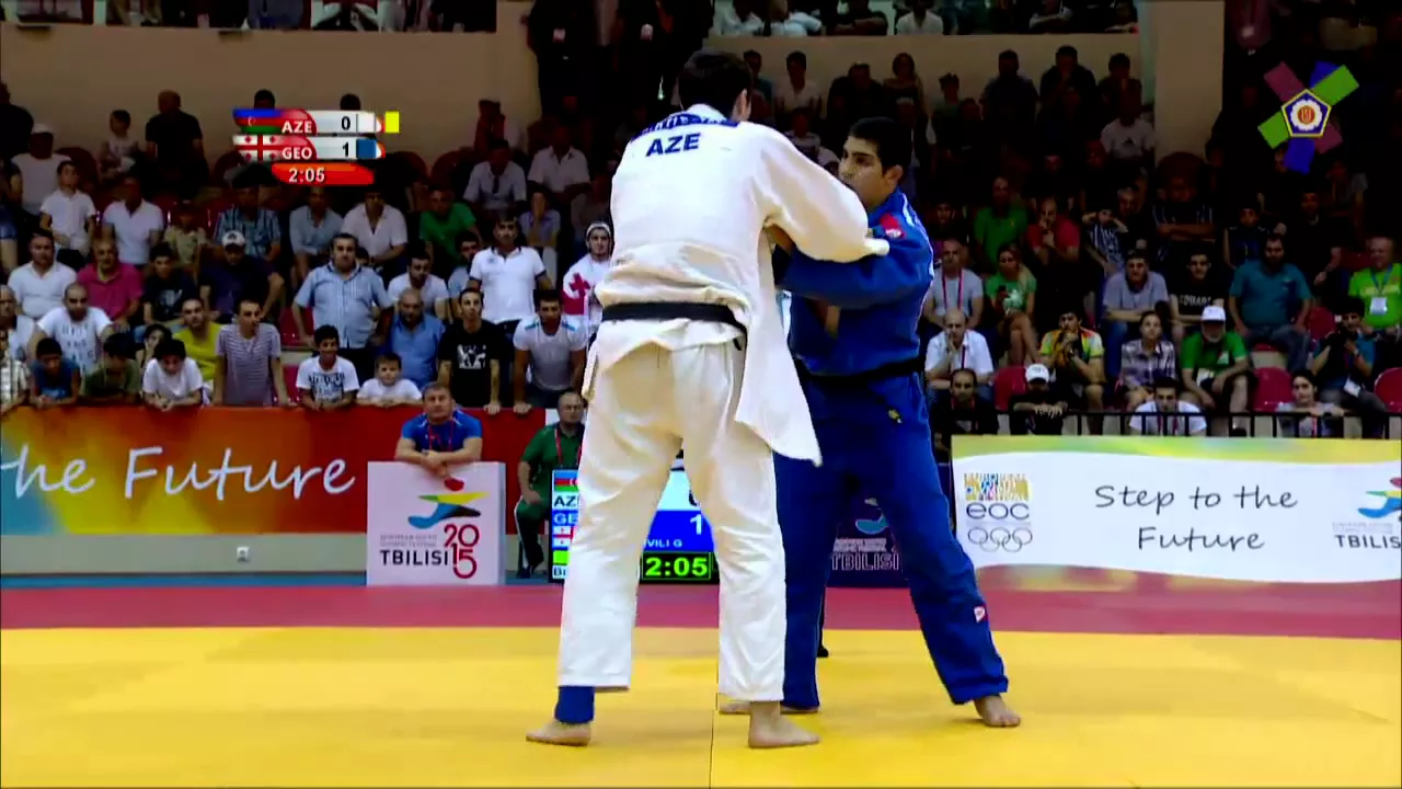 Gela Zaalishvili vs Rustam Kotsoiev European Youth Olympic Festival Tbilisi 2015