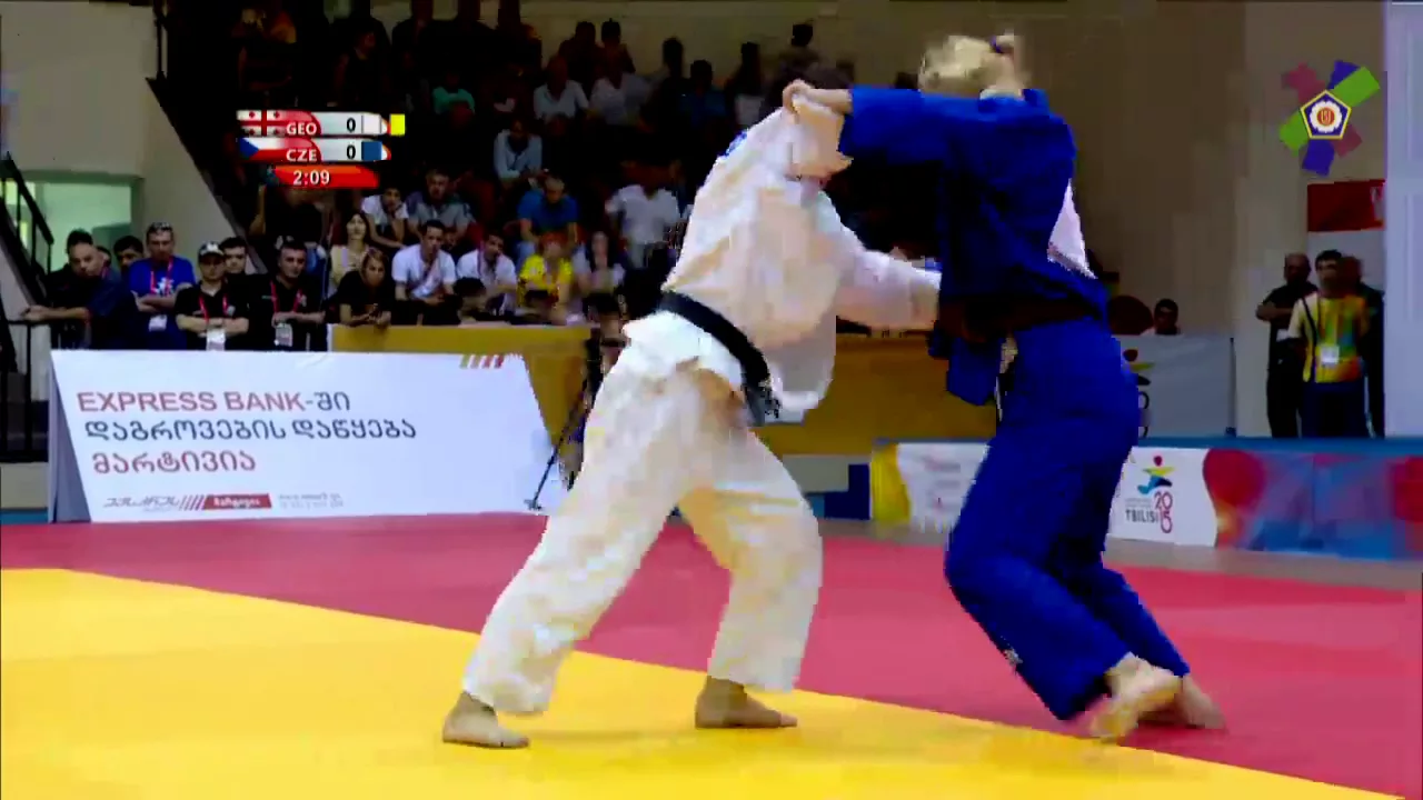 Eteri Liparteliani vs Vera Zemanova European Youth Olympic Festival Tbilisi 2015