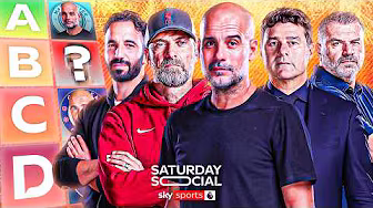 Ranking EVERY BIG SIX Manager Since 2020 🔢 | Saturday Social