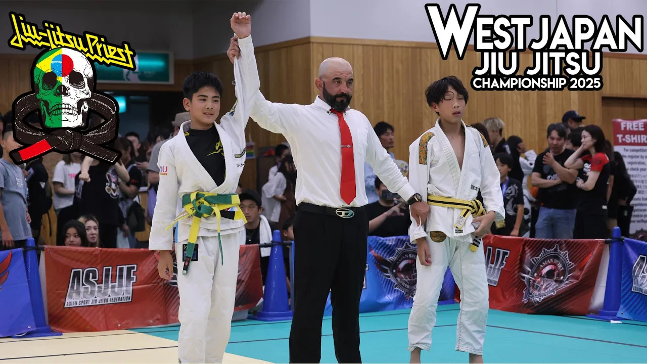 【FULL FIGHT】浦川辰誠 vs 谷川航一 / ASJJF WEST JAPAN 2025 【ブラジリアン柔術】 background