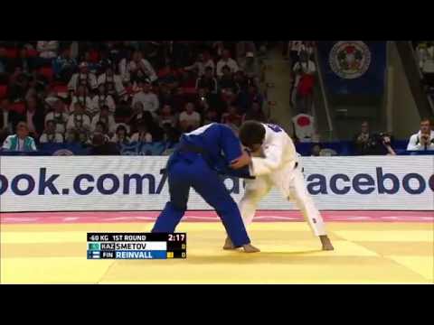 Yeldos Smetov vs Juho Reinvall World Judo Championships 2015 - Astana background