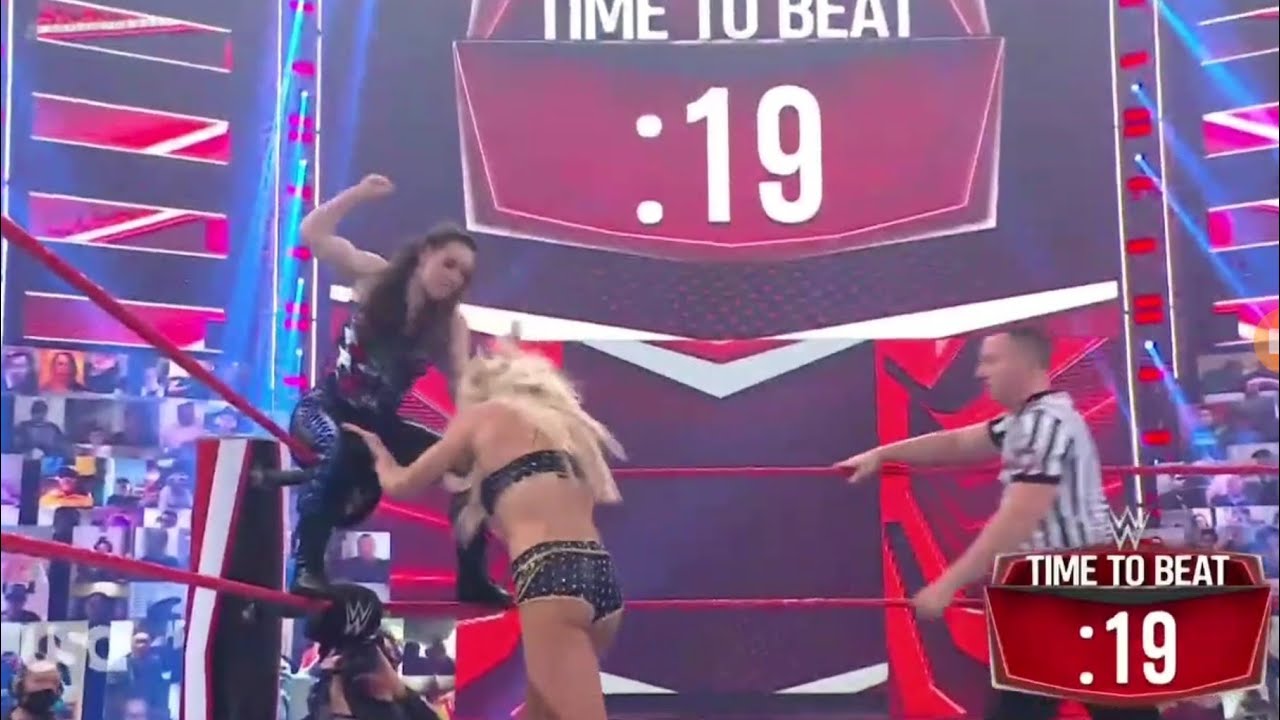 Beat The Clock Challenge Charlotte Flair V.S Nikki Cross