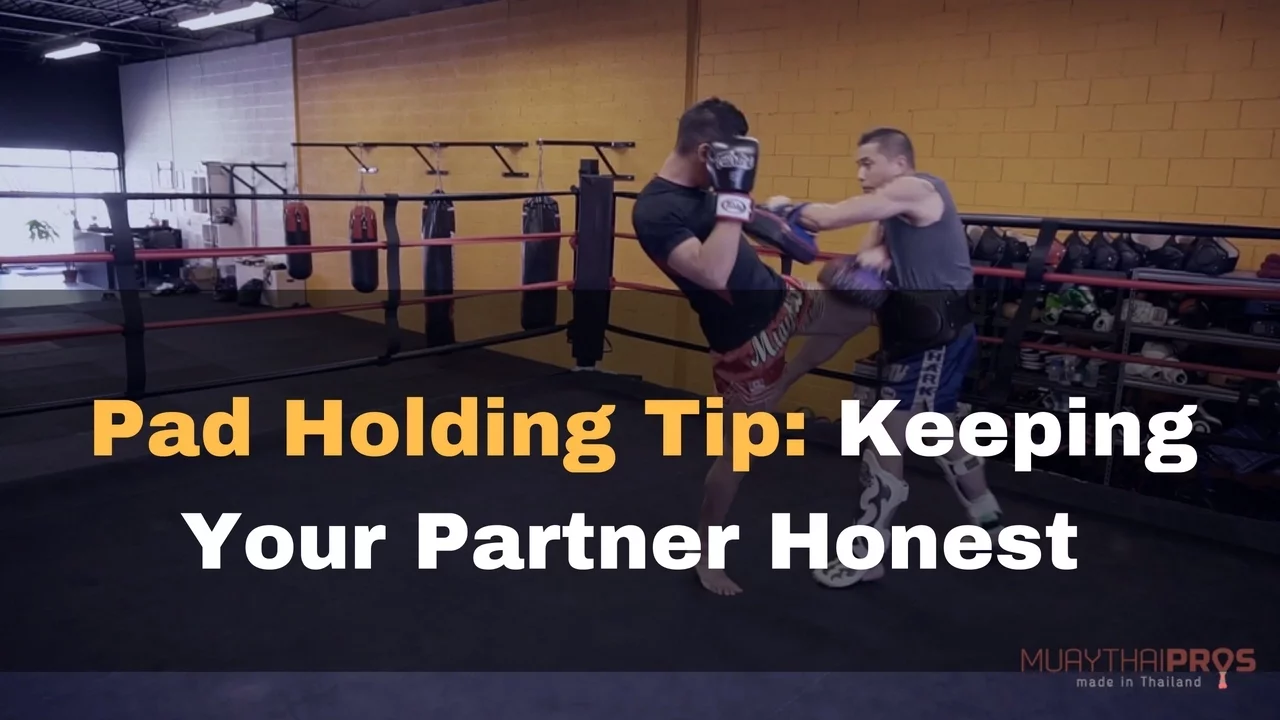 Pad Holding Tip - Keeping Your Partner Honest background