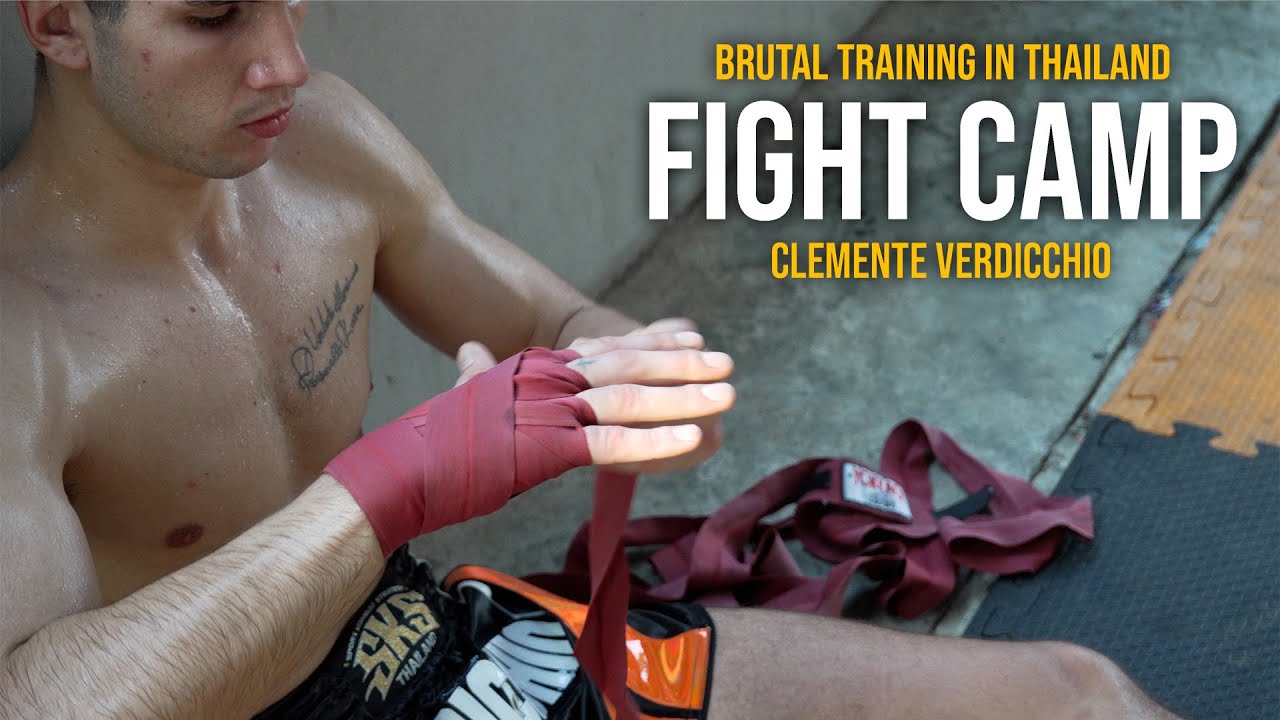 Brutal Fight Camp Training in Thailand with Clemente Verdicchio | Kiatpetch Gym background