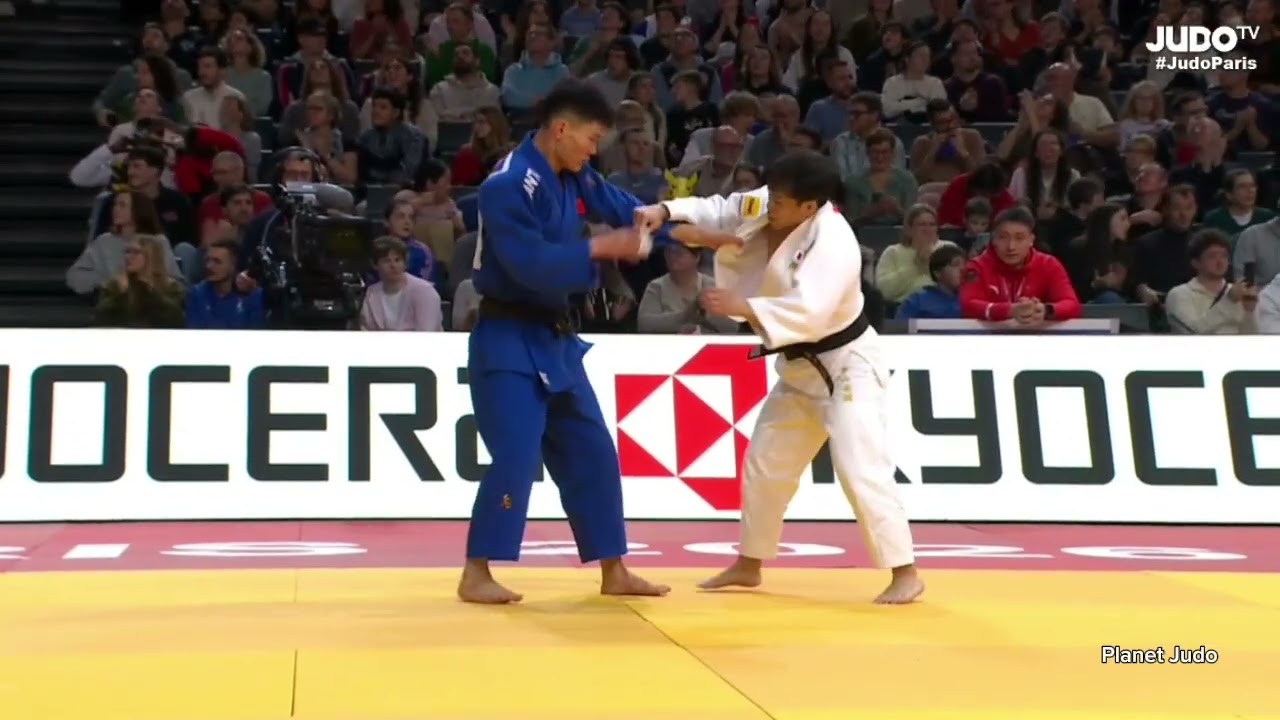Ryuju NAGAYAMA 🇯🇵 🆚️ Yulin MA 🇨🇳 | 1/8финала /-60кг | Большой Шлем Париж 2026