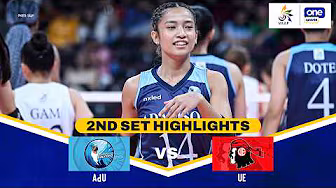 UE vs. AdU | SET 2 HIGHLIGHTS | UAAP SEASON 88 WOMEN’S VOLLEYBALL | FEB. 21, 2026