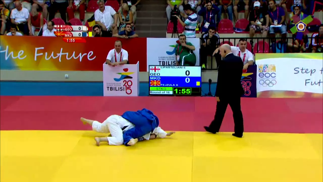 Eteri Liparteliani vs Amra Fejzula European Youth Olympic Festival Tbilisi 2015