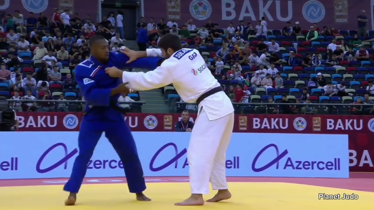 Ilia SULAMANIDZE 🇬🇪 🆚️ Aurelien DIESSE 🇫🇷 | полуфинал /-100кг | Большой Шлем Баку 2023