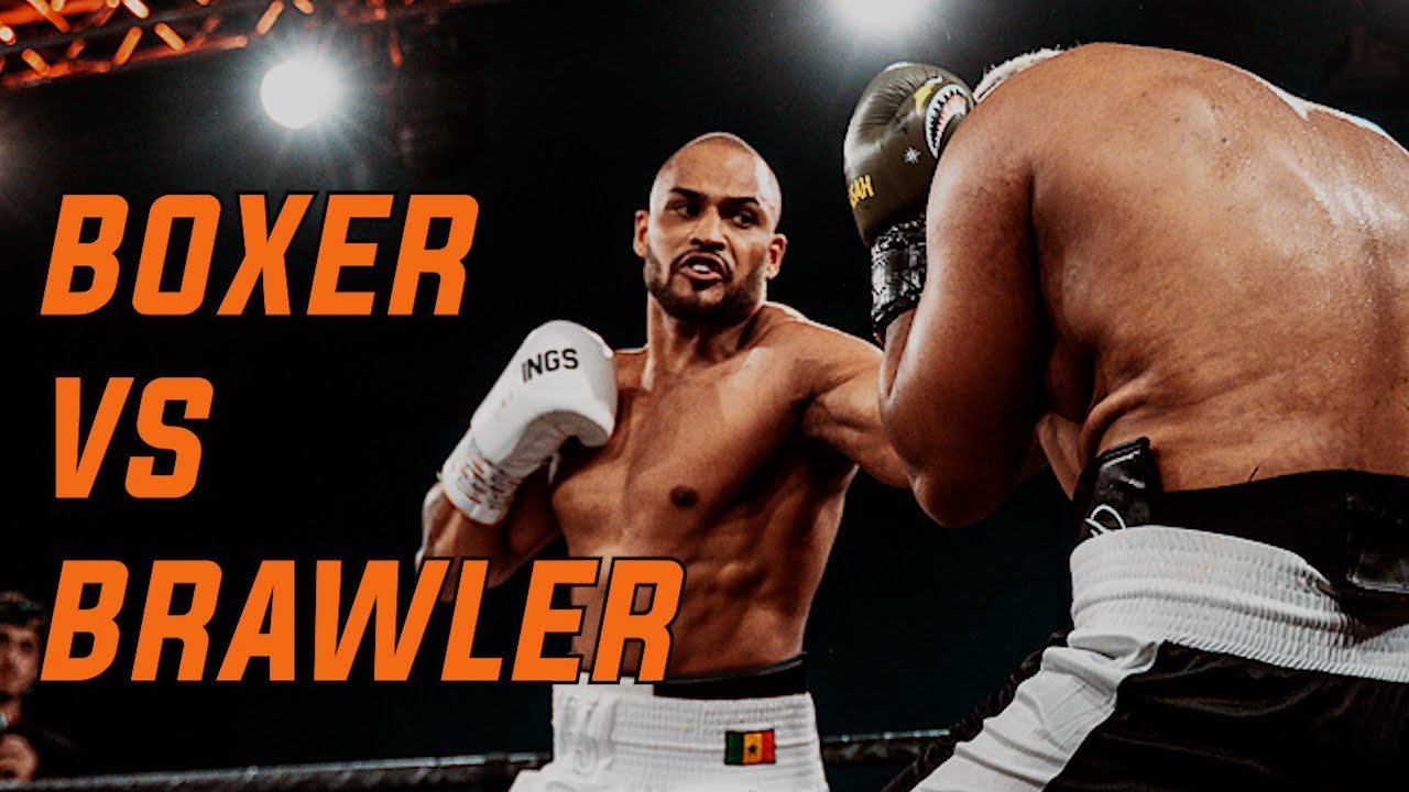 BOXER VS BRAWLER | Rob James Evans vs Francesco Asfaha | THE BEST REFEREE FOR HEAVYWEIGHT BOXING