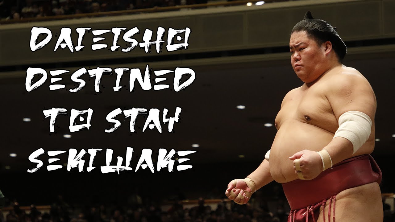 Daieisho is Destined to stay at Sekiwake! His 9-6 from Hatsu '24! background