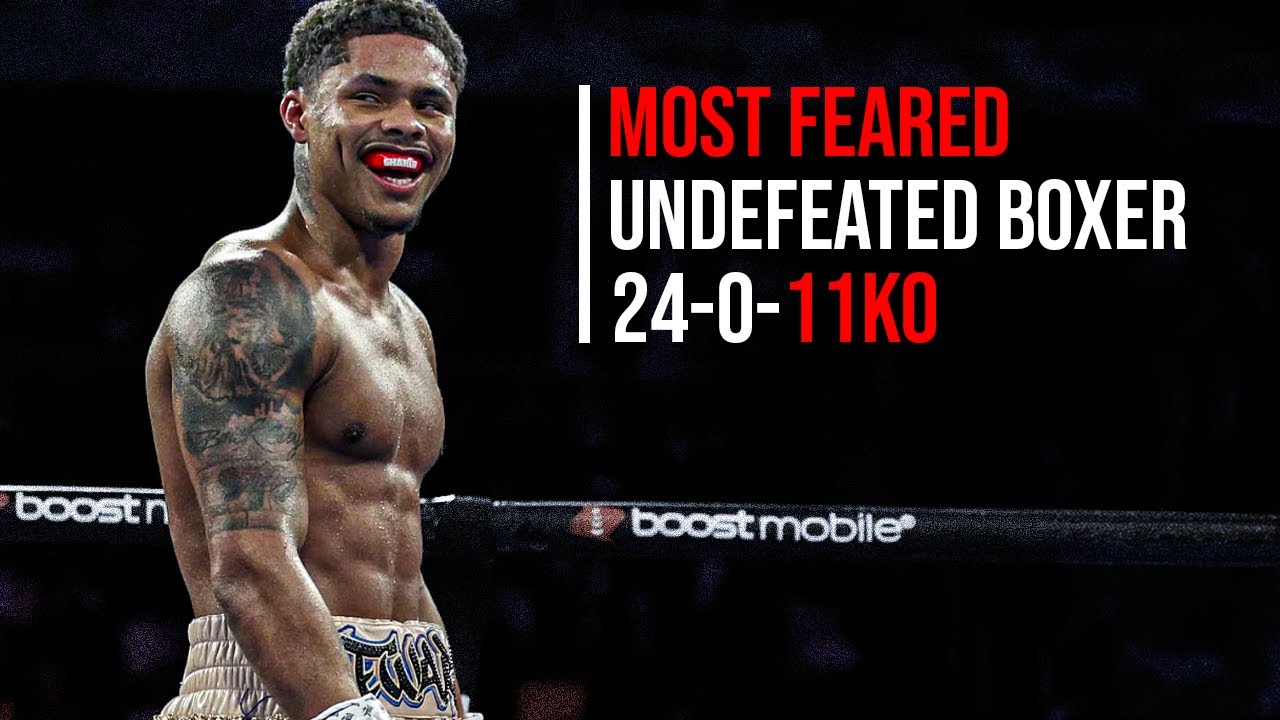 The Most BRUTAL Shakur Stevenson Video You'll Ever See background