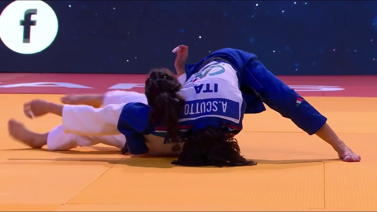 B. BAVUUDORJ (MGL) VS A. SCUTTO (ITA) | Paris Grand Slam 2024 | Bronze -48 Kg background