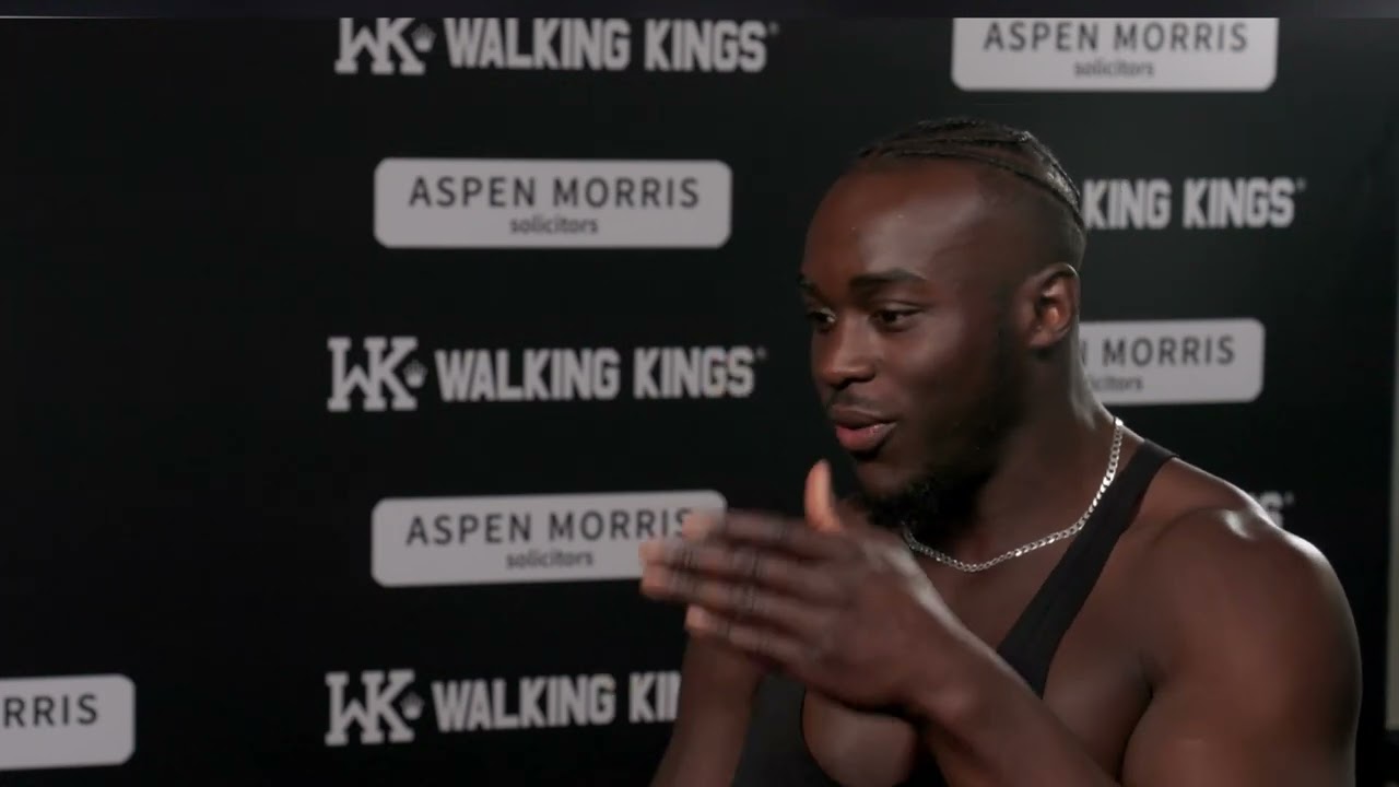 THE GLOVES ARE OFF with Charles Sal | Issah Ako-Mensah background