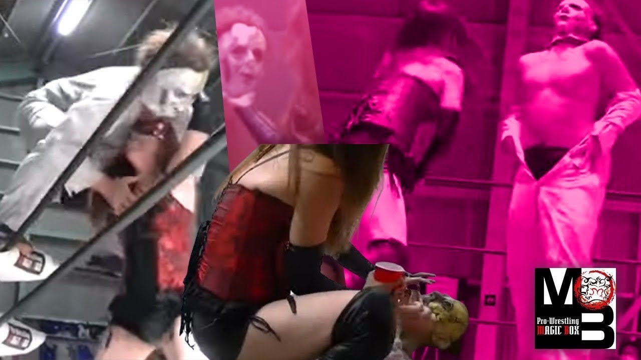 女子プロレスラーLINDA 対ブギーマンの試合を実況、解説付きでお届けします!