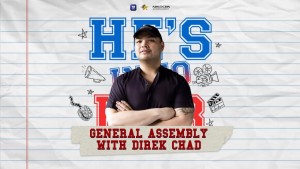 General Assembly with Direk Chad Vidanes