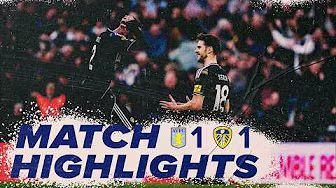 Aston Villa 1-1 Leeds United | Premier League highlights | Sublime Stach free-kick beats Martinez