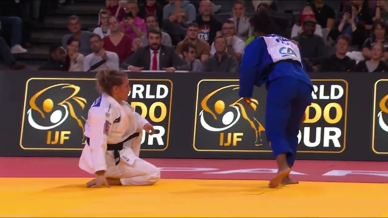 M. PERISIC (SRB) VS S. CYSIQUE (FRA) | Paris Grand Slam 2024 | Bronze -57 Kg background