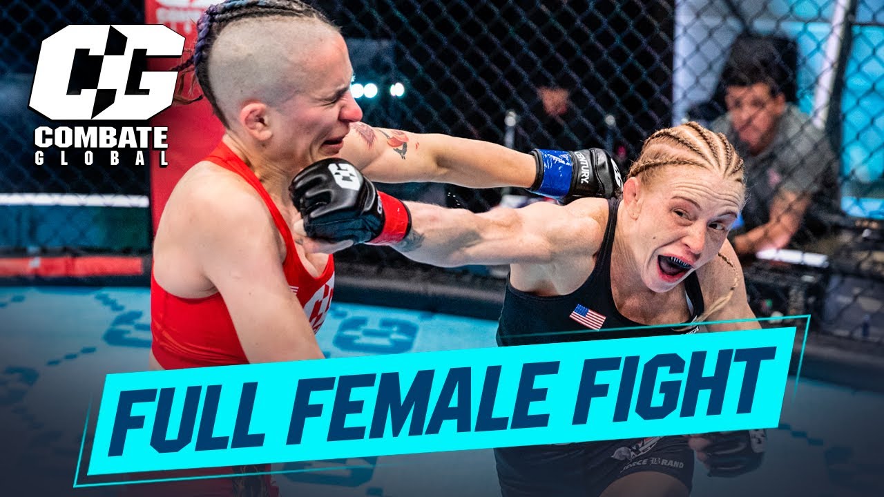 FEMALE DOMINATION - Full fight Women's MMA | Combate Global