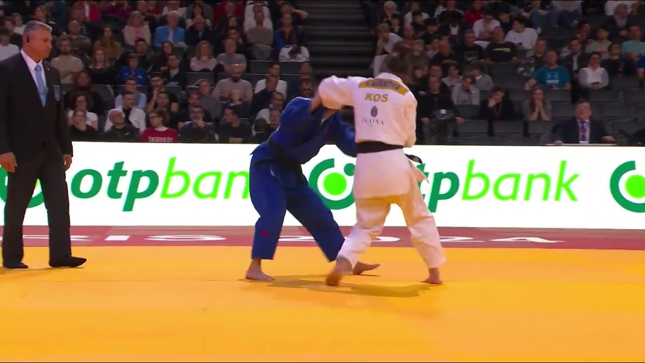 N. GJAKOVA (KOS) VS J. KLIMKAIT (CAN) | Paris Grand Slam 2024 | Bronze -57 Kg